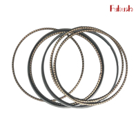 Fubush 1301136020 Segments de piston pour Toyota Highlander 2.7, segments monobloc, référence OE 13011-36020, pièces de moteur