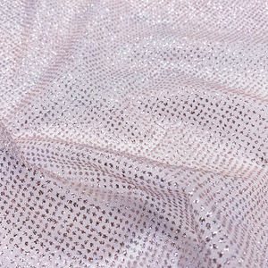 Tissu en <span class=keywords><strong>tulle</strong></span> à paillettes métalliques brillantes de luxe pour robe <span class=keywords><strong>tutu</strong></span> de fille, tissu pour mariage - Product Image 3
