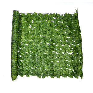 Haie artificielle de luxe en lierre, rouleau de clôture murale en feuilles de lierre - Product Image 4