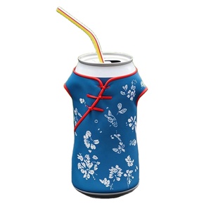 Manchon isotherme en néoprène pour canettes, personnalisable avec logo, pour canettes de bière, refroidisseur de mariage, impression sérigraphique, 330 ml, vente en gros à prix réduit - Product Image 5