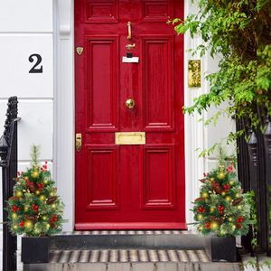 크리스마스 휴일 야외 마당 LED 풍경 장식 크리스마스 트리 지상 조명 잔디 램프 - Product Image 3