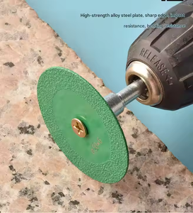Petite lame de <span class=keywords><strong>scie</strong></span> 40/50mm pour le brasage transparent des carreaux de céramique, lame émeri en marbre Perceuse électrique pour la sculpture de tranches de jade en granit - Product Image 4