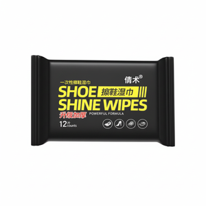 Sneaker per scarpe da 12 fogli salviettine umidificate per la pulizia delle scarpe - Product Image 1