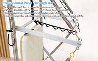 Tmax Sturdy Cama De Pilates Reformer Kayu Maple Solid dengan Full Trapeze Tower dan Pelapis Khusus untuk Grosir Bersertifikasi CE ISO