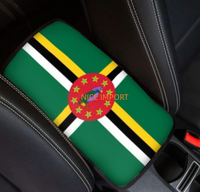 Accoudoir de console centrale universel avec drapeau du Belize, le plus vendu, protection pour boîte de rangement de voiture, compatible SUV, berline, camion