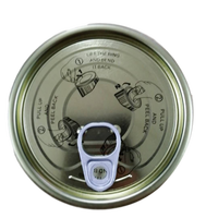 Couvre-boîte facile à retirer, respectueux de l'environnement, pour boîte de conserve alimentaire, en plastique rond, en métal, en aluminium, facile à ouvrir, pour l'emballage de pots
