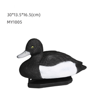 Moteur volant en gros demi-coquille Coat Teal moule de soufflage gonflable mouvement électrique EVA plastique colvert bois canard leurre chasse