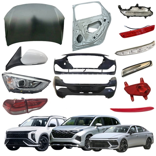Heavy-Duty Car Body Mechanical Parts for Korean Car Hyundai Kia Buick Chevrolet Cadillac Bumpers/Doors/Hood/Engine Parts