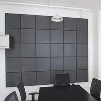 Panneaux acoustiques en polyester recouverts de tissu ou de cuir, panneau acoustique en tissu de coton, panneau acoustique hexagonal pour animaux de compagnie