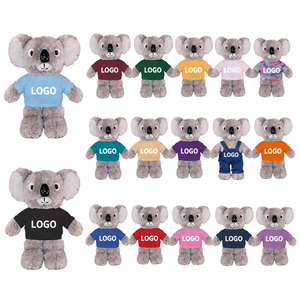 Peluche <span class=keywords><strong>Koala</strong></span> Personnalisée OEM 19 cm avec T-shirt Logo – Cadeau Promotionnel Doux et Confortable pour la Saint-Valentin - Product Image 1
