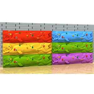 Fábrica al por mayor niños <span class=keywords><strong>escalada</strong></span> pared parque infantil equipo seguro plástico <span class=keywords><strong>escalada</strong></span> pared para niños - Product Image 4