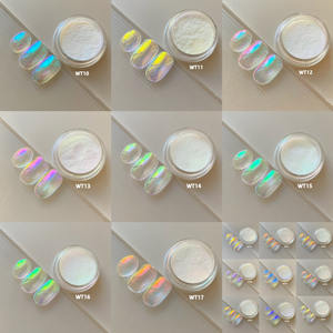 Nuevos Polvos Sueltos de Pigmento Camaleón con Efecto Espejo Aurora que Cambia de Color para Uñas DIY - Product Image 2