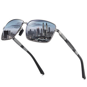 Gafas de Sol Cuadradas <span class=keywords><strong>SKYWAY</strong></span> de Alta Calidad con Montura de Metal Polarizadas para Hombre para Conducción Nocturna - Product Image 1