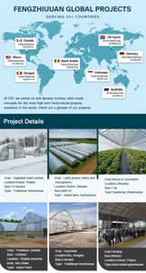 <span class=keywords><strong>Serre</strong></span> agricole à cadre métallique avec structure en aluminium et système de contrôle intelligent - Product Image 5