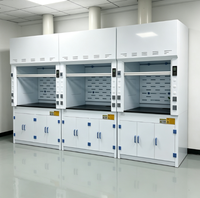 Hotte à fumées pour acide perchlorique avec épurateur humide, Fourniture directe usine, Armoire d'extraction de fumées de laboratoire