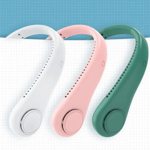 Ventilador de Cuello sin Aspas, Portátil, de Tres Velocidades, Manos Libres, Recargable, con Batería de 2000mAh, para Uso en el Hogar, el Automóvil y al Aire Libre - Product Image 5