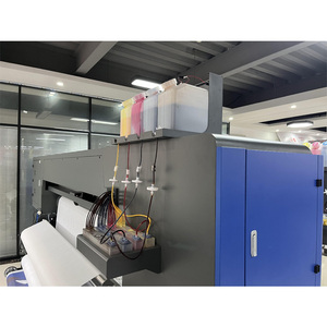 Machine d'imprimante de drap de lit de sublimation à grande vitesse de 1.9m 8 têtes d'imprimante I3200 avec encre de sublimation - Product Image 4
