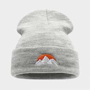 Bonnet tricoté chaud personnalisé avec logo pour homme et femme, idéal pour les sports de plein air et les loisirs, broderie hiver, petite commande - Product Image 6