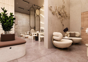 Nordic Style Hair Salon Full Store Fitting and Custom Design Plan - Product Image 5