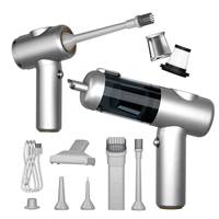 Vente flash : aspirateur portable sans fil pour voiture, moteur BLDC 4 en 1, 3 vitesses, mini, haute aspiration 18000 pa