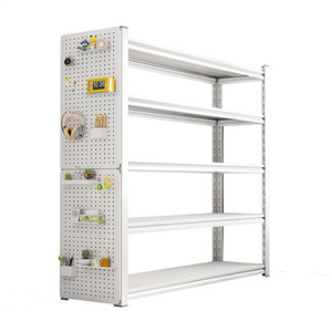 Multi Tier Storage Rack 5 <b>Shelves</b> Floor Standing Living Room <b>Bedroom</b> Organizer Utility Rack Rectangle Multipurpose - Product Image 5