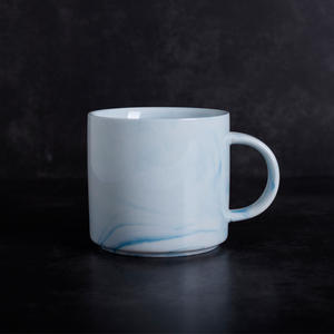Marble Ceramic Mug Single Piece Pink For <b>Coffee</b> Tea Gift Home Use - Product Image 3
