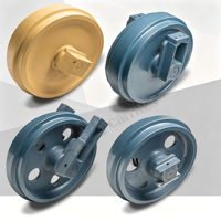 Rouleau de chenille pour excavatrice PC200/PC300/320D/SK200/EC210/DH220 – Pièces de train de roulement en acier forgé, surface trempée