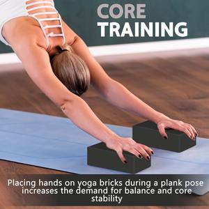 อิฐโยคะโฟม EVA อเนกประสงค์สามารถใช้เป็นเสาสำหรับพิลาทิสและยืดกับแบรนด์ของคุณ - Product Image 6