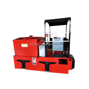 Locomotoras de minería de baterías eléctricas <span class=keywords><strong>con</strong></span> Wagon, minería pequeña subterránea de 2,5/6 Ggauge, calibre de 600mm - Product Image 5