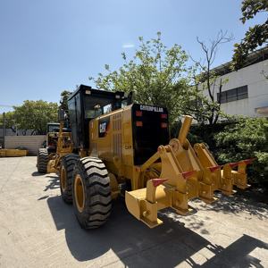 Motoniveladora de motor CAT 140H usada más barata a la venta, gran descuento en maquinaria de construcción, equipo Shanghai China Core Engine - Product Image 1