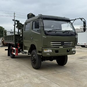 Grue à flèche articulée compacte CLW 4x2 de 3,2 tonnes à prix d'usine, grue montée sur camion à bras pliant à vendre - Product Image 2