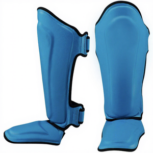 Protector de Piernas de PU Personalizado, Adecuado para Entrenamiento de Muay Thai, Protector de Tibias - Product Image 1