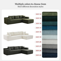 Canapé-lit modulaire en mousse compressée sous vide, chaise longue inclinable, moderne, pour centre commercial, hôtel, villa, canapé compact en tissu