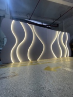 Toile de fond LED pour mariage, nouveau style, vente chaude, décoration murale pour événements et fêtes, design de fête de luxe