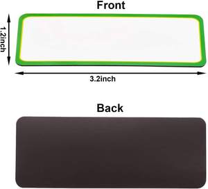 Personnalisé magnétique Effaçable À Sec <span class=keywords><strong>étiquettes</strong></span> en tableau blanc ou <span class=keywords><strong>étiquettes</strong></span> d'emballage - Product Image 3