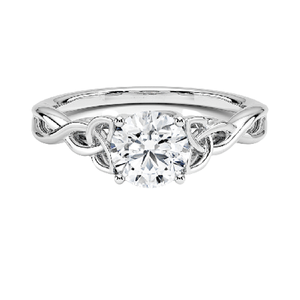 Anillo de compromiso de piedra blanca brillante, joyería nupcial elegante, anillo de regalo romántico para propuesta de matrimonio para mujer - Product Image 1