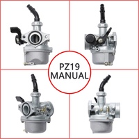 PZ19 Vergaser für 50cc 70cc 90cc 110cc 125cc Coolster Taotao Redcat Cools port Frieden Baja ATV Quad Dirt Bike Vergaser