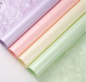 Sinowrap-papel de seda nacarado, suministros de <span class=keywords><strong>floristería</strong></span> de envoltura, venta al por mayor, papel de envoltura de flores - Product Image 1