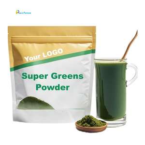 Integratore di supporto immunitario per bevande energetiche Super verdi in polvere per la salute dell'intestino del fegato - Product Image 1