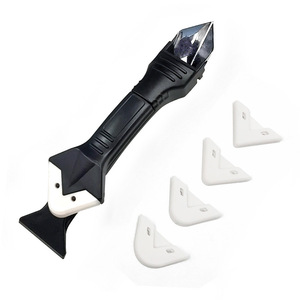3-in-1 Glass Residue Scraper, Multi-functional Glue Scraper, Glass Glue Applicator, Edge Trimming Tool, Grout Remover - Product Image 2