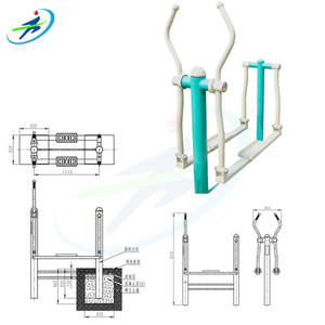 Machine de ski et de marche pour l'entraînement en plein air - Product Image 6