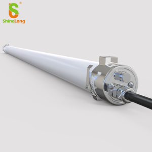 ไฟ LED แบบหลอด ทนต่อการกัดกร่อน IP69K IP67 IK10 ฝาครอบคอมพิวเตอร์ เซ็นเซอร์ตรวจจับความเคลื่อนไหว, 130 มม./วัตต์, 4-fo - Product Image 1