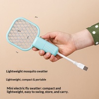 Fabricant Grossiste – Nouvelle Raquette Électrique Anti-Moustiques USB pour Maison, Extérieur et Camping