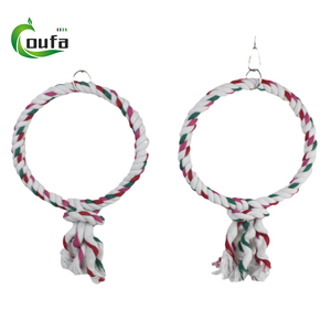 Pet Parrot Nguồn Cung Cấp Bird Rope Perches Thoải Mái <span class=keywords><strong>Perch</strong></span> Parrot Đồ Chơi Cho Dây Bungee Chim Chew Đồ Chơi - Product Image 6