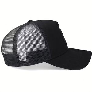 Gorra Trucker de Lona Personalizada con Logotipo, Venta al por Mayor, Mejor Calidad, Precios de Mayoreo, Gorra Trucker Unisex Ajustable de 6 Paneles para Playa - Product Image 2