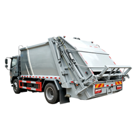 Camion compacteur de déchets de 12 m³ avec châssis DFAC pour le transport de déchets urbains et ruraux
