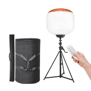 Tours d'éclairage mobiles gonflables et étanches pour travaux routiers et de construction, 60W, 500W, 800W, 1000W, 1400W, avec éclairage LED type ballon - Product Image 1