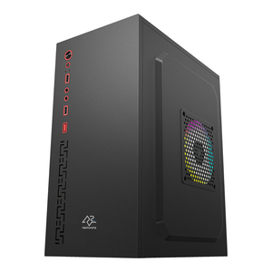 Breathtaking SNOWMAN <strong>Design</strong> PC Gaming Case MATX Mini ITX <strong>Computer</strong> Chassis Mid Tower With Steel Side Plate Black <strong>Desktop</strong> Gamers - Product Image 2