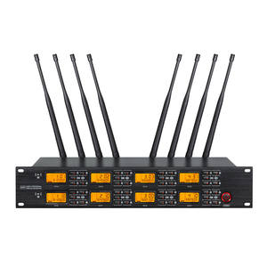 640-690MHz Micrófono inalámbrico Uhf profesional 8 canales - Product Image 5