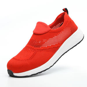 تصنيع المعدات الأصلية أحمر خفيف الوزن للرجال تصميم آمن جيد التهوية للاستخدام في الصيف - Product Image 3